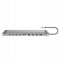 LogiLink USB3.2 docking station USB-C, 12 port, PD | UA0411 | 4052792071818