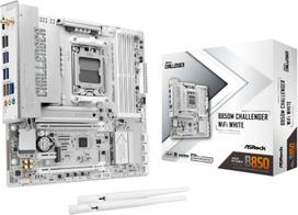Płyta główna ASRock B850M CHALLENGER WIFI WHITE | 90-MXBU50-A0UAYZ | 4711581494145