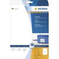 HERMA Special - Permanent self-adhesive matte coated file folder paper labels - weiß - A4 (210 x 297 mm) - 90 g/m2 - 25 Etikett(en) (4824)