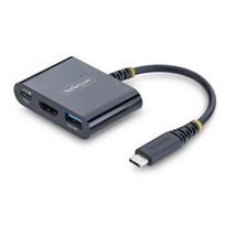 168B-USBC-MULTIPORT USB-C HDMI MULTIPORT HUB BLACK