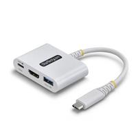 168W-USBC-MULTIPORT USB-C HDMI MULTIPORT HUB WHITE