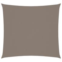 vidaXL Uždanga nuo saulės, taupe, 3,6x3,6m, oksfordo audinys, Rusva