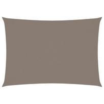 vidaXL Uždanga nuo saulės, taupe, 4x5m, oksfordo audinys, stačiakampė, Rusva