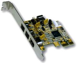 Kontroler Exsys PCIe x1 - 3x FireWire 800 + 1x FireWire 400 (EX-16415)