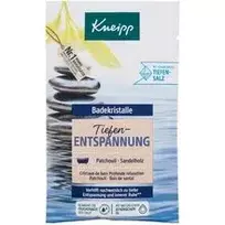 "Kneipp Deep Relaxation" vonios druska - atpalaiduojanti pačiuliais ir sandalmedžiu kvepianti vonios druska, 60,0 g