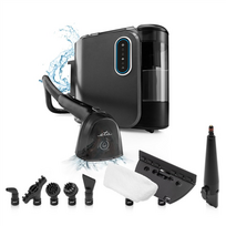 Dulkių siurblys ETA | Multipurpose Garinis valytuvas | ETA721490000 Steam&Clean | Vacuum Cleaner | 2000 W | Juodas | Vanduo tank capacity 1.3 L