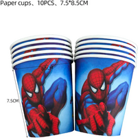 Vienkartiniai puodeliai „Žmogus voras” (Spiderman) 10 vnt.