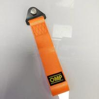 OMP Racing Universalus Automobilio Vilkimo Diržas - Priekinio Buferio Dekoratyvinis Vilkimo Diržas oranžinė