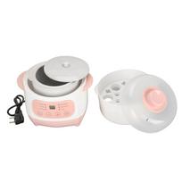 Elektrinis troškintuvas su laikmačiu, išmanus, apsaugantis nuo prisvilimo, keraminis sriubos puodas namams EU Plug 220V
