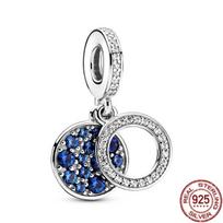 Multiple Pattern Pendant Fit Bracelet/Necklace 925 Sterling Silver Charm Bead Jewelry MOM,Festival