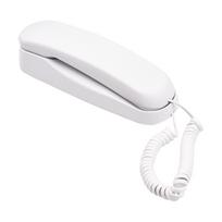 Mini stacionarus laidinis telefonas, montuojamas ant sienos, palaiko nutildymą / pauzę / sulaikymą / balta