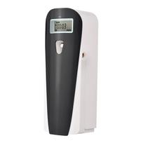 Prie sienos montuojamas programuojamas oro gaiviklis automatinis kvapo purškimo dozatorius 415 ml su LCD ekranu juoda