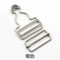 10 vnt. Metaliniai kombinezonų, Sagos, Moliūgo formos sagos, Džinsiniai, Nėštumo petnešos, Moteriškos reguliavimo sagtys, Dienos sagtys Iron - Silver * Inner Diameter 2.6cm