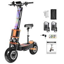 X8 PRO 8000W Dvigubo Variklio 60v 38.8AH Elektrinis Paspirtukas 14 Colių Didelės Off-Road Padangos Maksimalus Greitis 95km/h Lcd Ekranas Sulankstomas Escooter Su Sėdyne 10000W 60v40AH-tt*