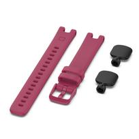 Garmin Lily 14 mm silikoninis laikrodžio dirželis: Moteriška tarptautinė apyrankė 14mm vyno raudonos spalvos