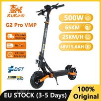 KuKirin G2 Pro VMP Elektrinis paspirtukas 500W 48V 15.6Ah 9 colių bekelės padanga Sulankstomas elektrinis paspirtukas 25KM/H greitis 65KM nuotolis G2P-VMP 500W48V15.6AH-tt**