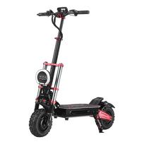 BOYUEDA S5 elektrinis paspirtukas 6000 W variklis 60V38AH Baterija 120KM Diapazonas 85KM/H Greitis NFC Smart App RGB žibintai Visureigiai E Motoroleriai S5-6000w60v38ah-tt**