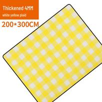 Foldable Waterproof Aluminum Picnic Mat - Thick, Portable, Cold-Insulated for Camping & Outdoor Use 2mm 1.5x2m beige