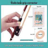 Violin Bow Grip Trainer: Beginner Left/Right Hand Shape Corrector Accessory