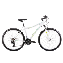 Youth bicycle ROMET Jolene 6.0, 26" white-blue-green (S)