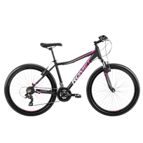 Youth bicycle ROMET Jolene 6.0, 26" black-pink (S)