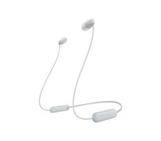 SONY WI-C100 Wireless In-Ear Headset, Calls/Music, Bluetooth, White