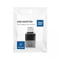 Blue Star USB A 3.0 to Type C adapter – black