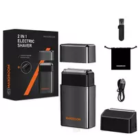 MAXGROOM M-5580 2-in-1 Electric Shaver – Black