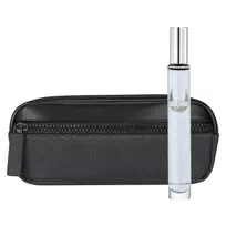 Paco Rabanne Set: Invictus, Eau de Toilette, for Men, 10 ml miniature + Invictus, travel pouch, black
