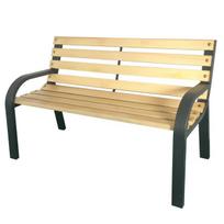 Sodo suoliukas GardenLine MEB0872 vaikams, medinis, su plieno rėmu, kompaktiško dizaino