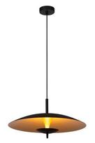 Pakabinamas šviestuvas Lucide Vulcan 9w Led 3000k juodas/auksinis