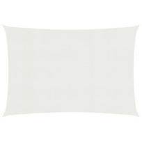 Uždanga nuo saulės vidaXL, baltos spalvos, 5x8m, HDPE, 160g/m², Balta