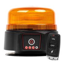 Belaidė LED įspėjamoji lempa su nuotoliniu valdymu R65 R10 12/24V AMIO-03932