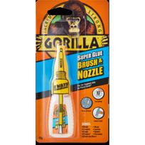 GORILLA Superglue Brush & Nozzle, Universalūs momentiniai klijai, 12 g