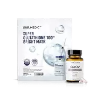 Glow & Care rinkinys GlutOx® + glutationo veido kaukė