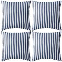 Lauko pagalvės 4 vnt tam12mėlynos s1245x45 cm dryžuotos