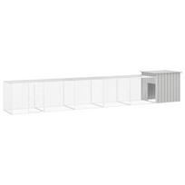 Narvas viščiukams pilkas 600x91x100cm galvanizuotas plienas