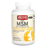 Jarrow Formulas Vegan MSM 1000 mg 200 vcaps