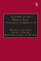 Authors of the Middle Ages. Volume I, Nos 1–4