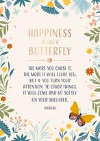 Butterfly Signature Pop-Up Card [All Occasion]