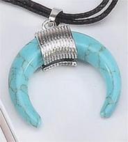 Amulet Pendant - Teal Magnesite