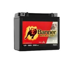 Banner 18Ah Bike Bull AGM 12V 250A akumuliatorius 175x87x155mm