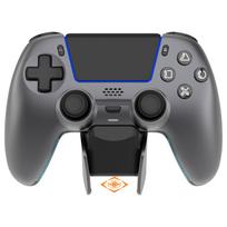 Deltaco Controller inkl. Ladestation Wireless steelgray PS5 | GAM-199-STEELGRAY | 7333048072498