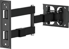 Visaro WMA75 Full Motion TV Wall Mount for 43"-75" TVs, Black