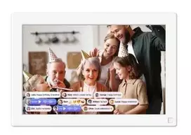 DIGITAL PHOTO FRAME LIVE 10/WHITE FF1001SA-WE01 MYFIRST