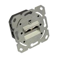 Netzwerkdose Cat. 6A, 2xRJ45, geschirmt, vertikale Kabelzuführung, ohne Zentralstück/-Abdeckrahmen, Good Connections (GC-N0051)