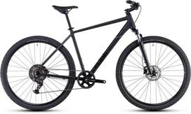 Dviratis Cube Nature ONE juodas'n'juodas 2026-62 cm (Dydis: 62 cm)