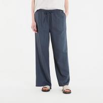 Calvin Klein Jeans Linen Weekend Casual Pant Biloxi Blues - Dydis M (LV047F631G 3Q1 Kelnės)