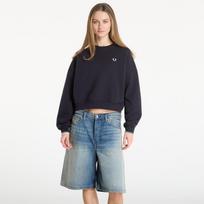 FRED PERRY Tipped Sweatshirt Navy - Dydis 12 (G1148 608 Džemperiai)