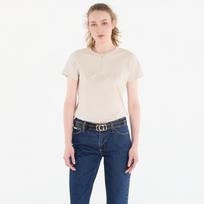 Guess Jeans Ss Cn 3D Guess Script Tee Warm Slate - Dydis S (W6GI08K3023-A11C Marškinėliai)